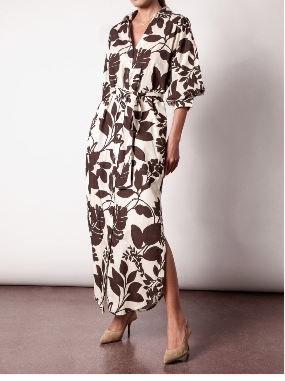 Brochu Walker Kate Maxi Dress small